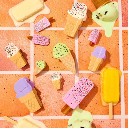 Mini Popsicle Acetate Hair Claw Clip