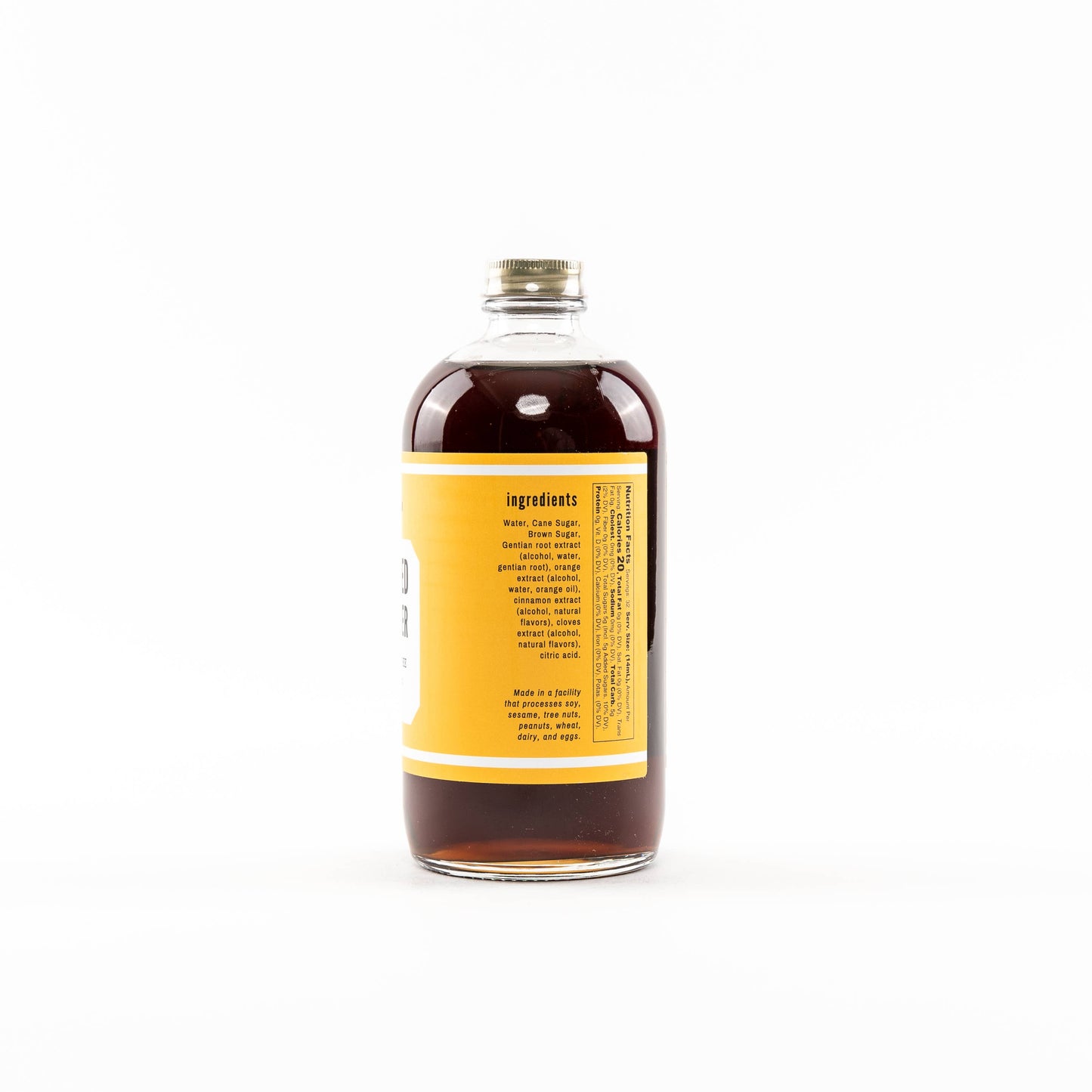 Old Fashioned Cocktail Syrup, 16 fl oz - for Cocktails and M