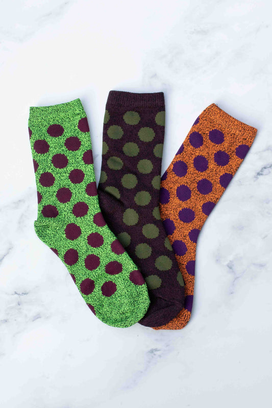 Big Polka Dot Pattern Socks
