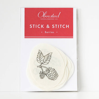 Berry Stick and Stitch Embroidery Patterns