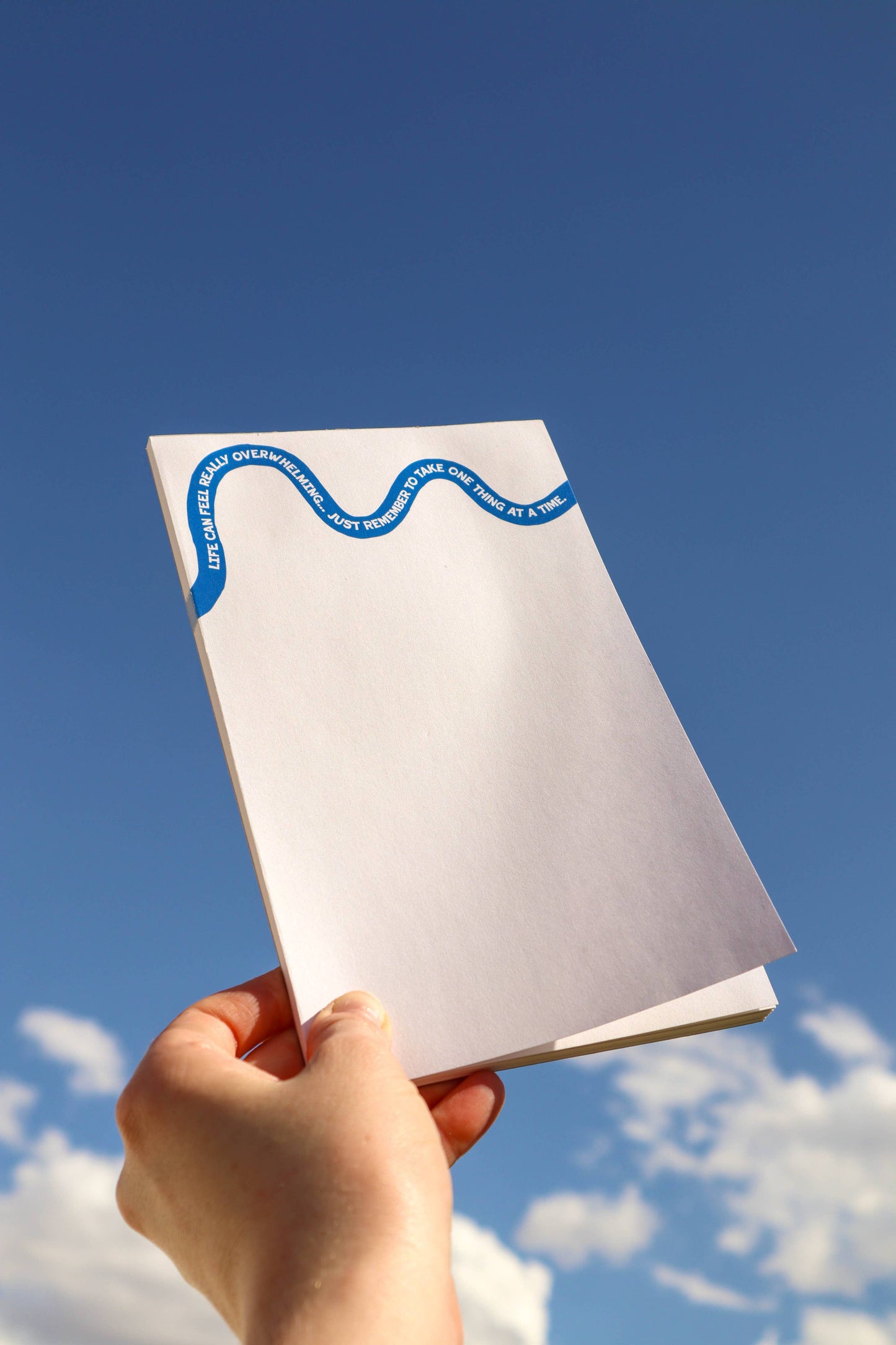 One Thing at a Time Notepad