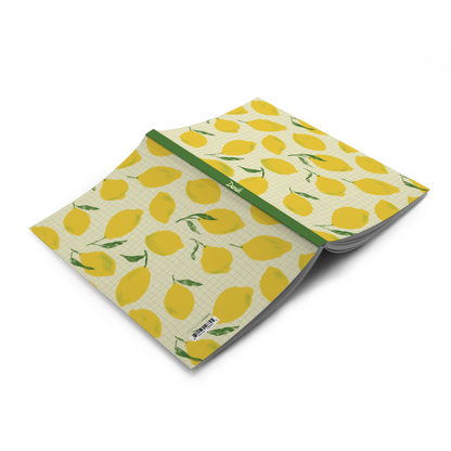 Lemon Grid Bullet Notebook