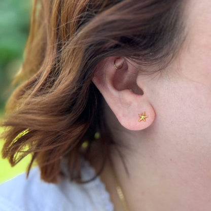 Tiny Starfish Studs