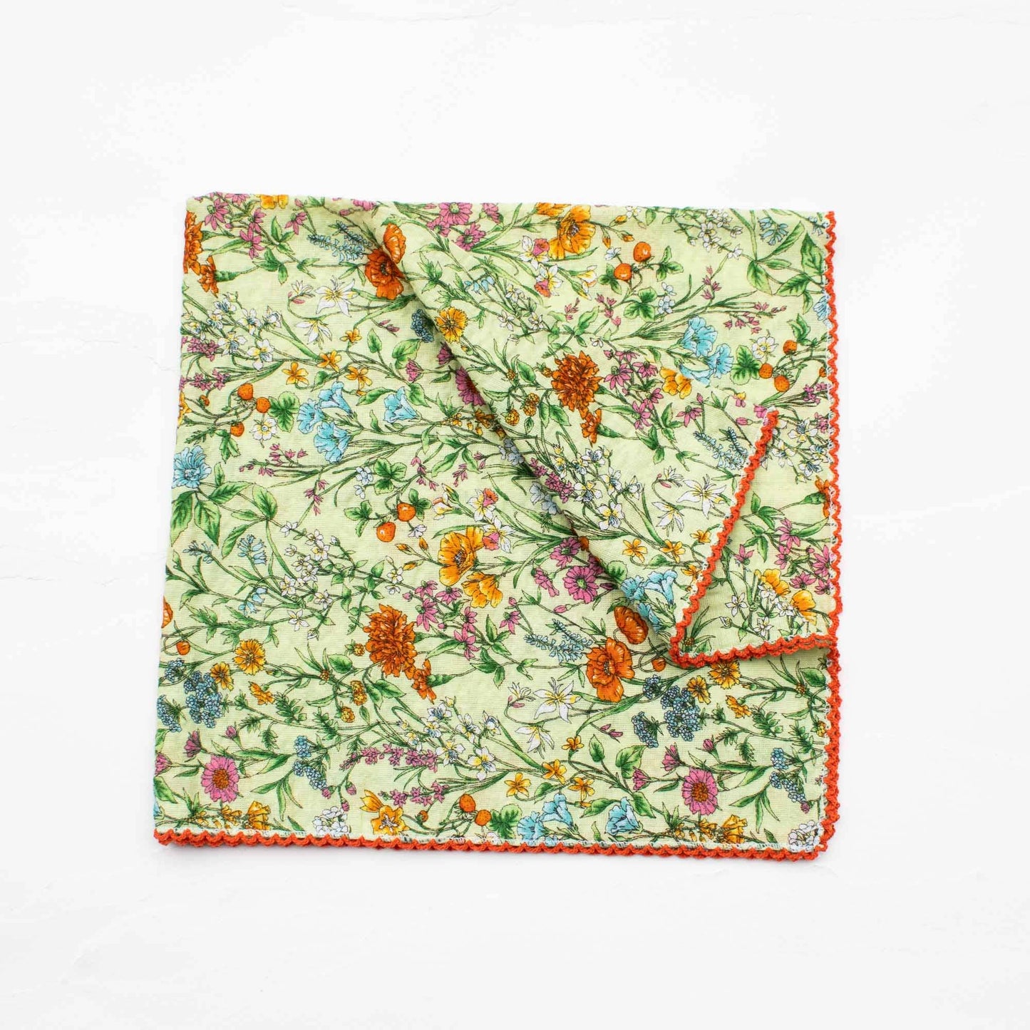 Clara Floral Cotton Scarf