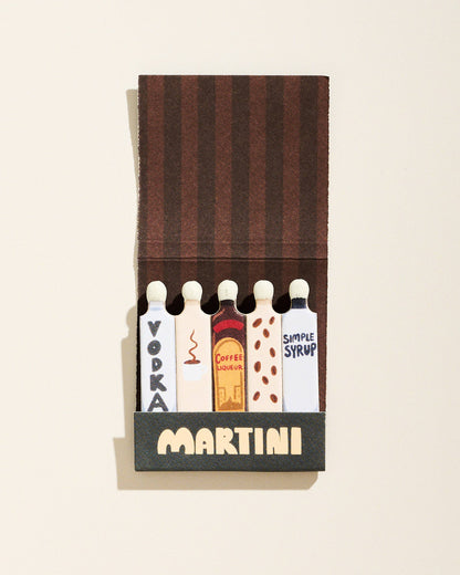 Espresso Martini Decorative Matchbook