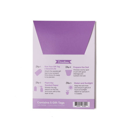 Plantable Seed Gift Tags (5 Pack)