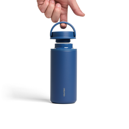 12oz Nomad with Grip Lid (Pacific Blue)