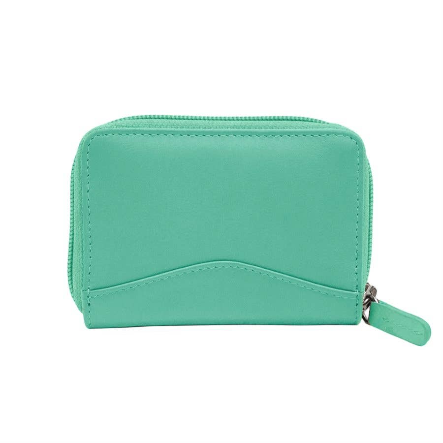 Leather Accordion Card Holder