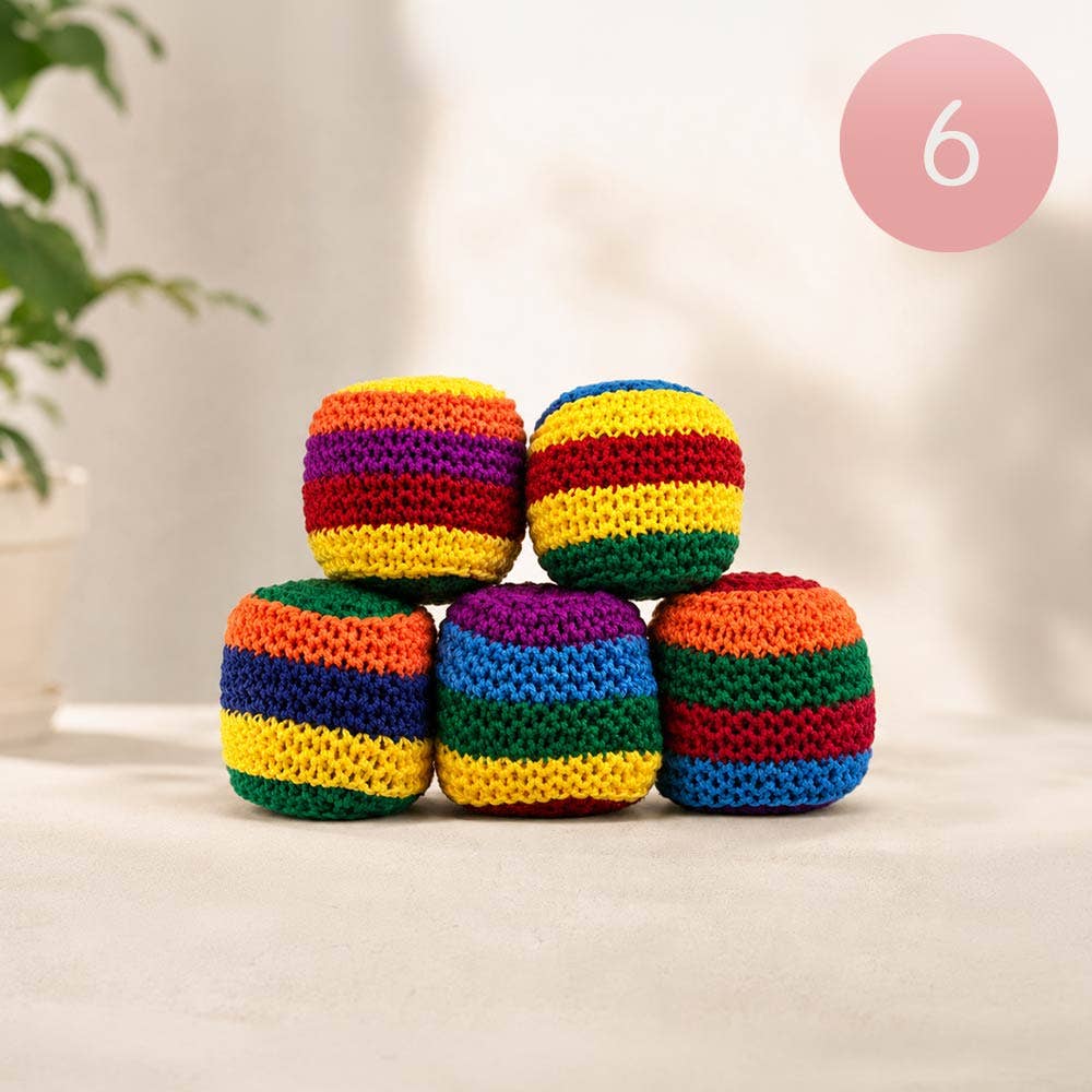 Crochet Hacky Sack Toy Balls