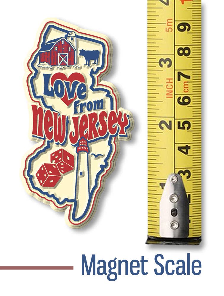Love from New Jersey Magnet