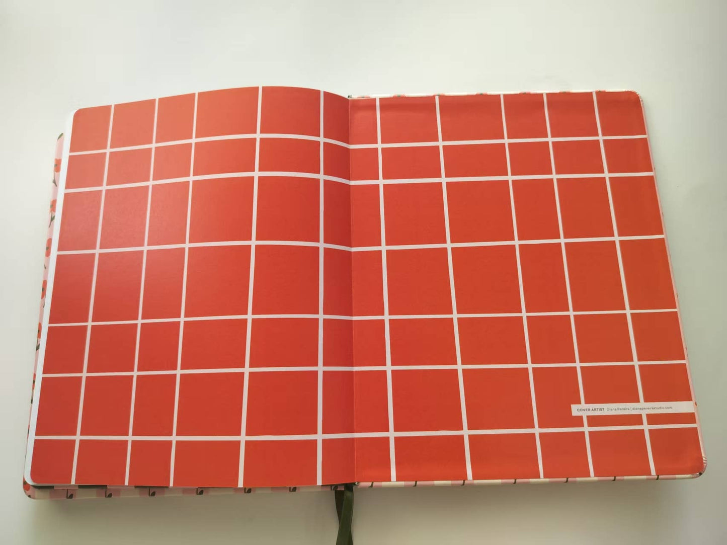 Star Tulip Embroidered Medium Hardcover Sketchbook