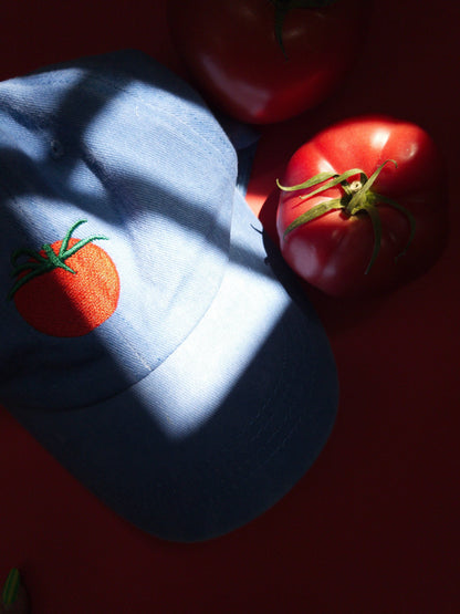 Tomato Washed Cotton Dad Hat