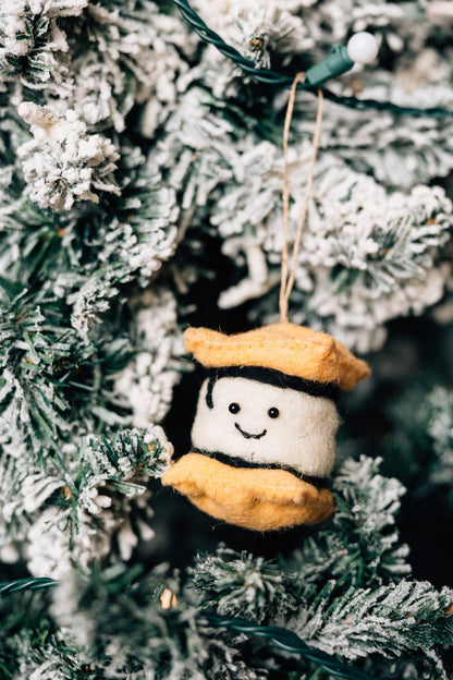 S'More Felt Ornament