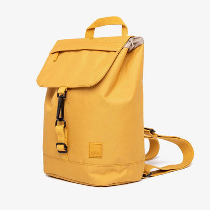 Recycled Mini Backpack, Mustard