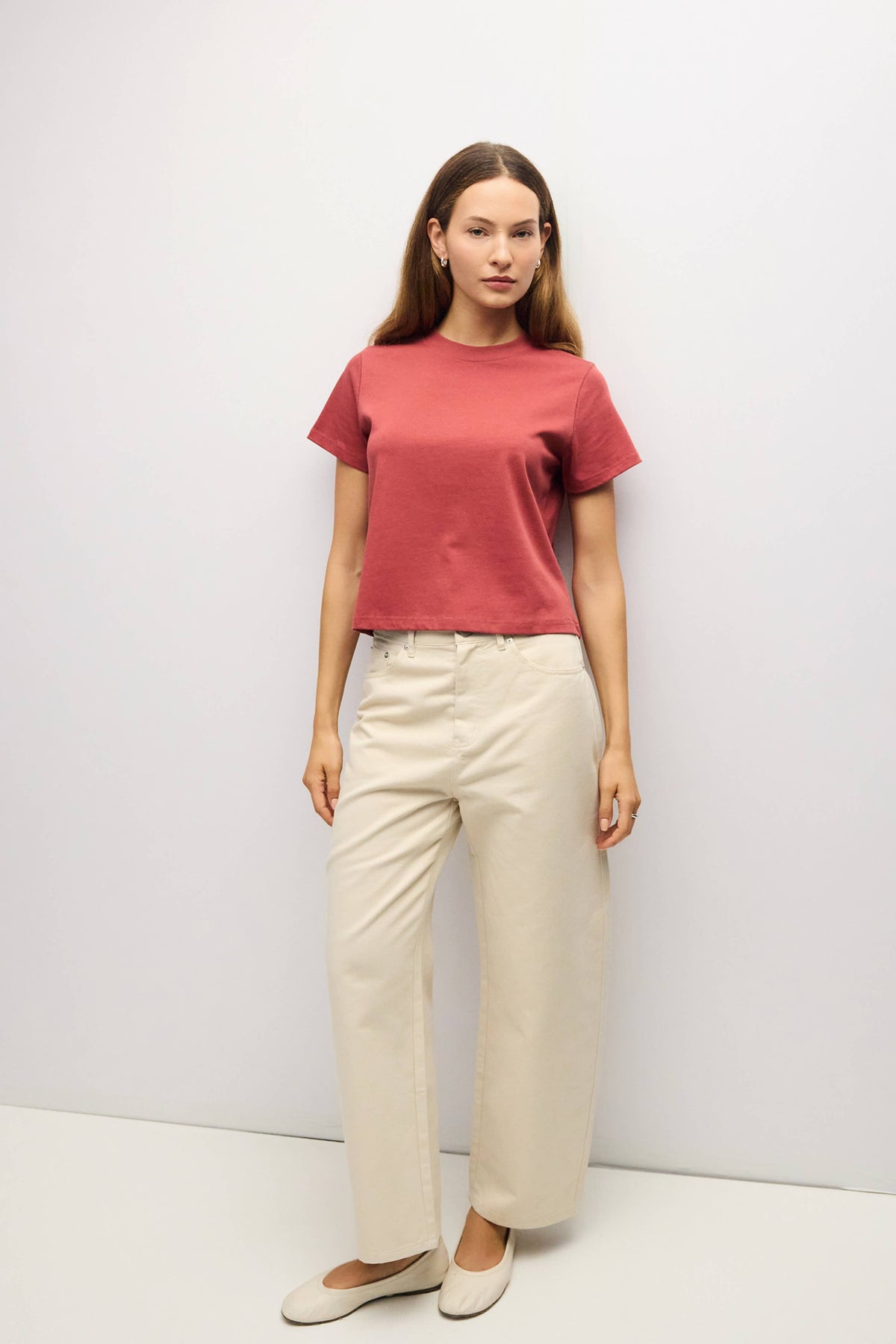 The Lanie Heavyweight Cotton T-Shirt