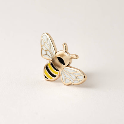 Queen Honey Bee Hard Enamel Lapel Pin