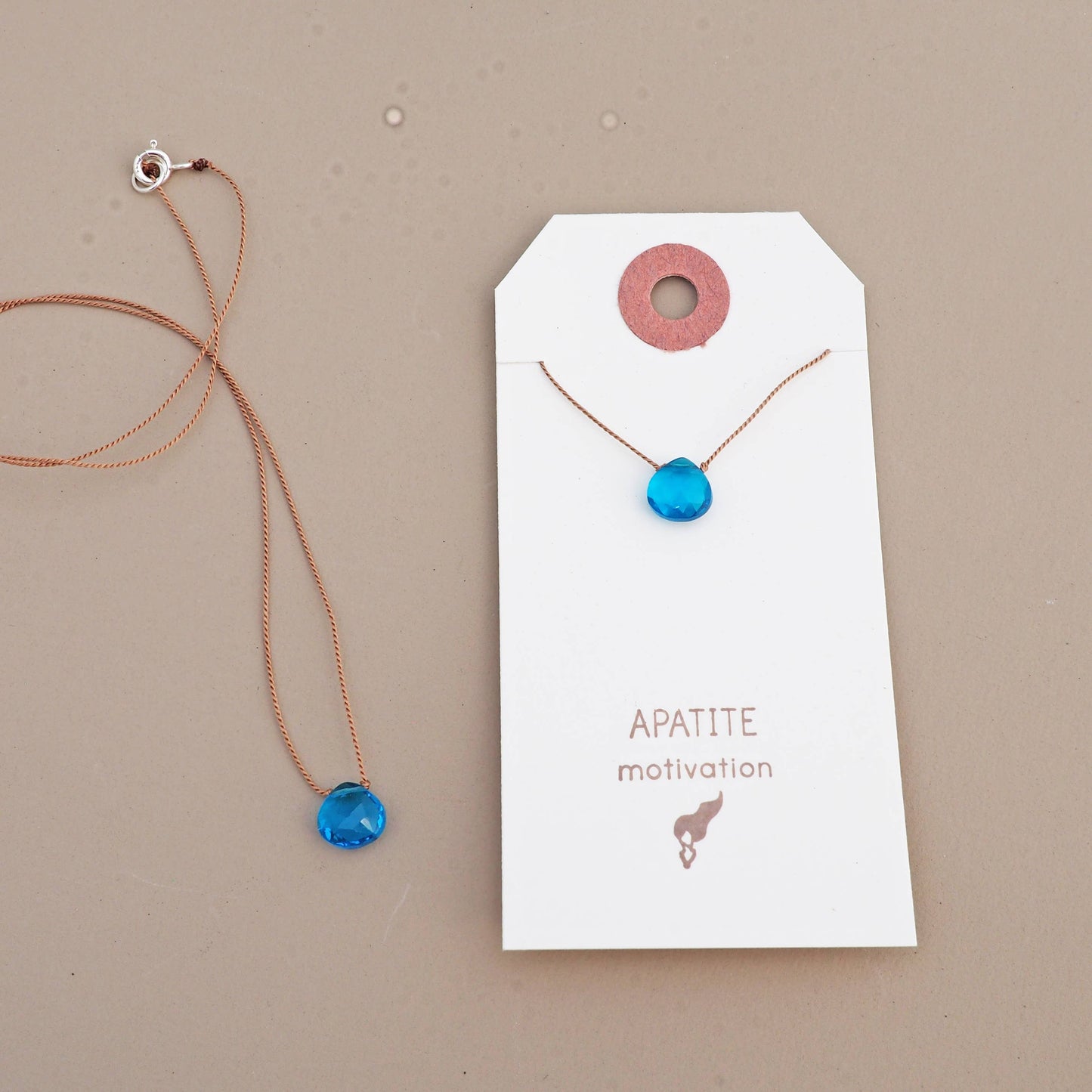 Delicate Teardrop Pendant Necklace