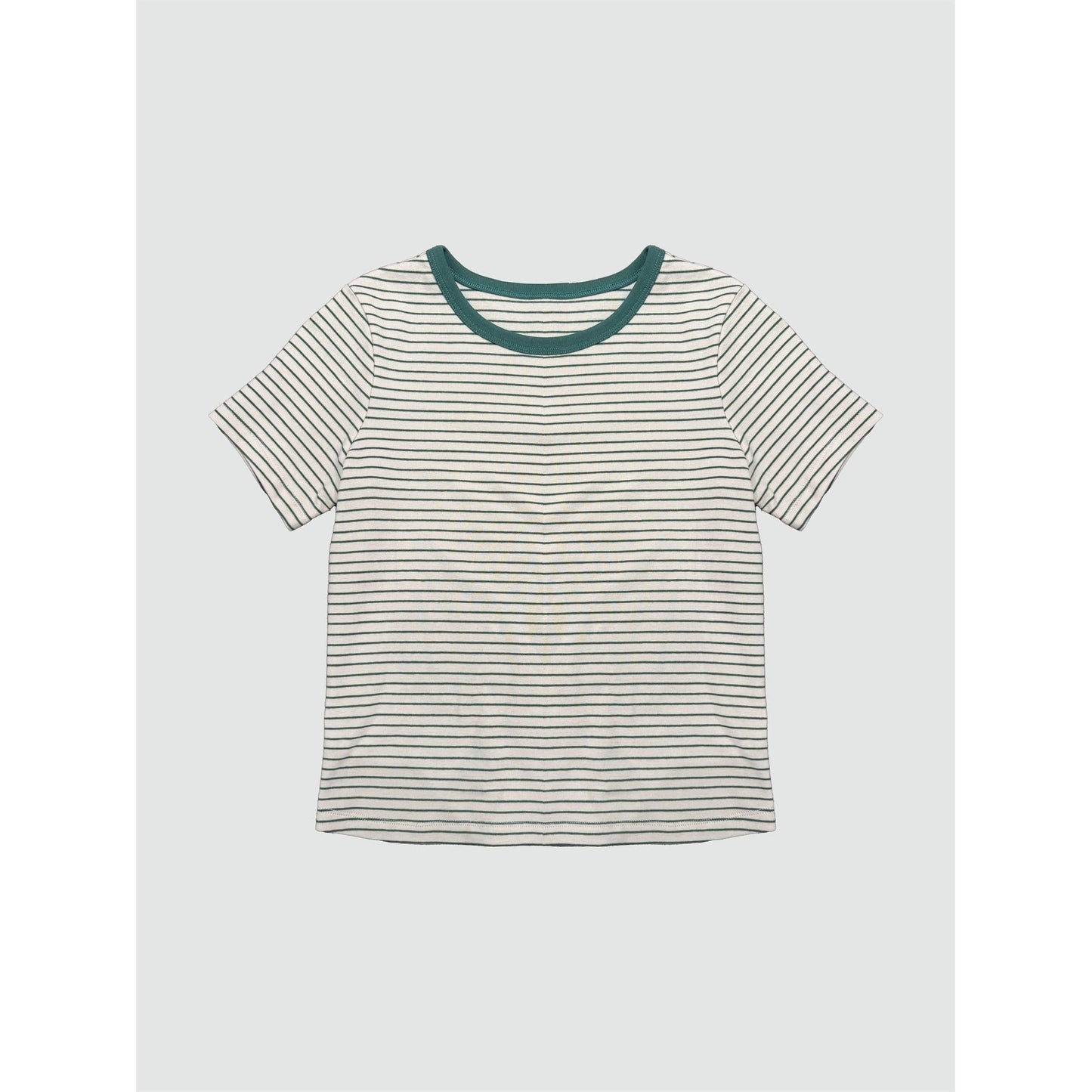 STRIPED COTTON TEE