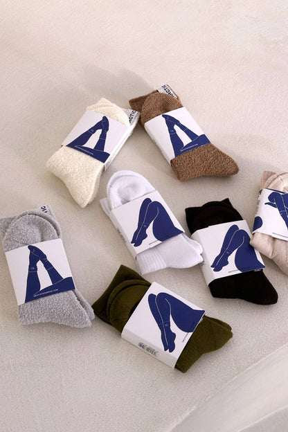 Chocolate Sauce Cozy Recycled Bottle Socks