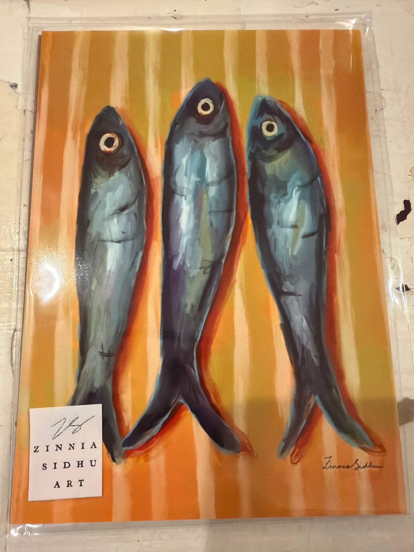 Sardines Print 5 x 7