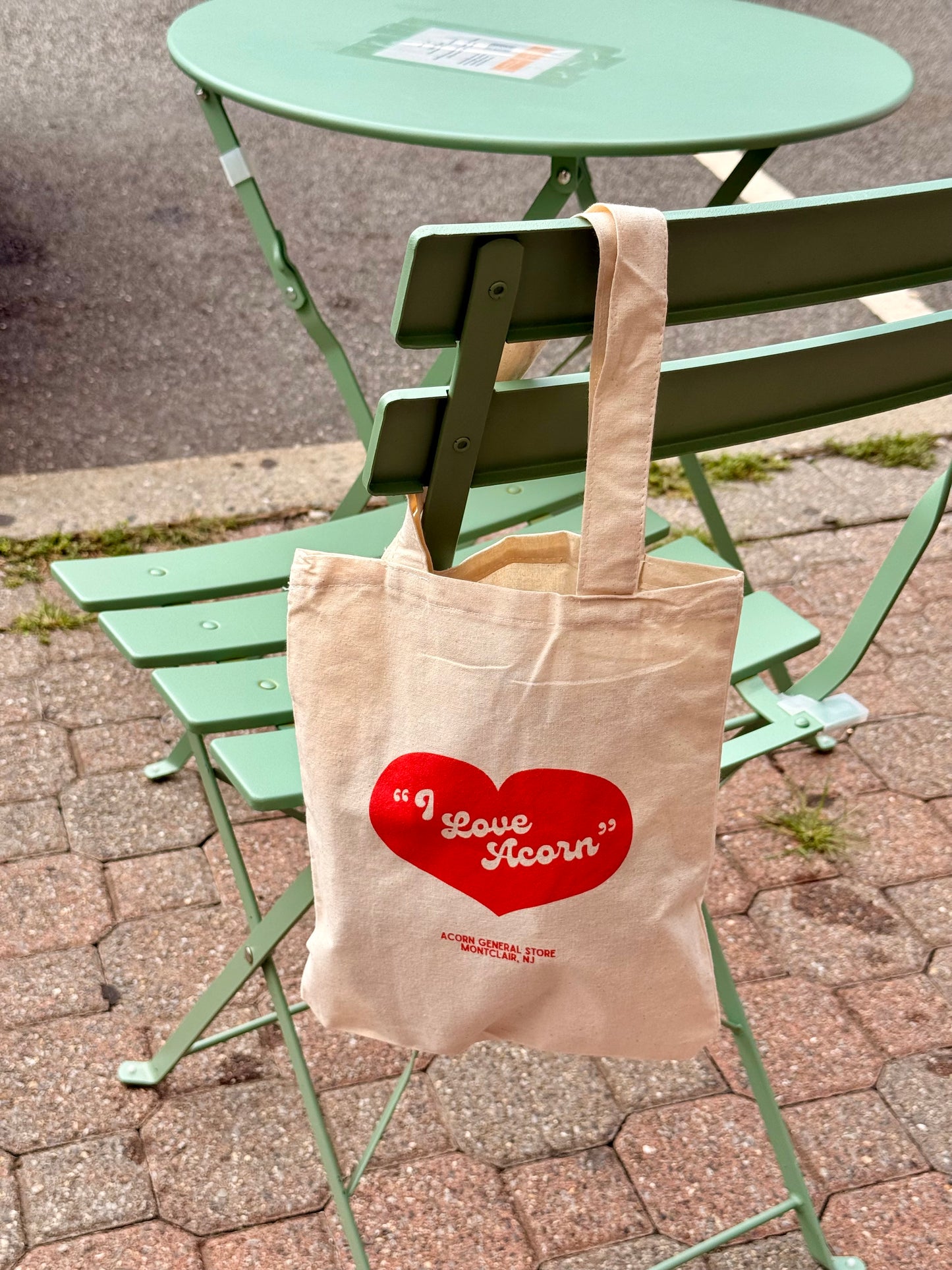 “I Love Acorn” Tote