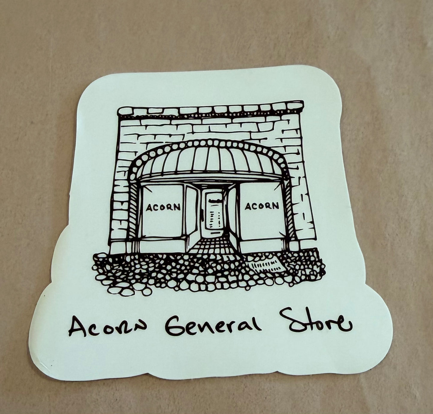 Acorn General Store Storefront Sticker