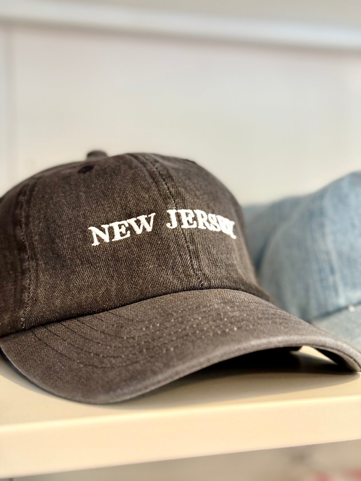 New Jersey Denim Baseball Cap
