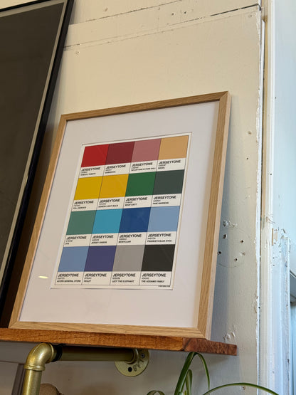 Jerseytone Poster New Jersey Wall Art