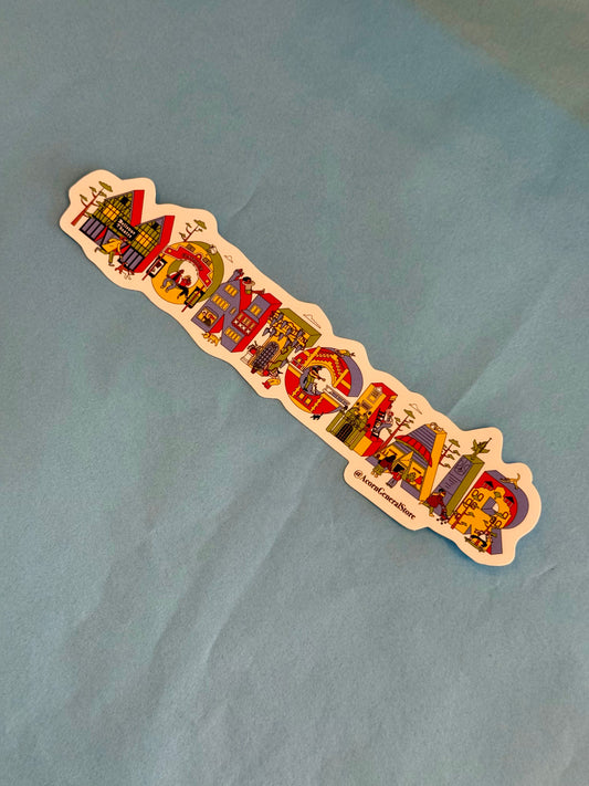 Montclair Landmark Bumper Sticker