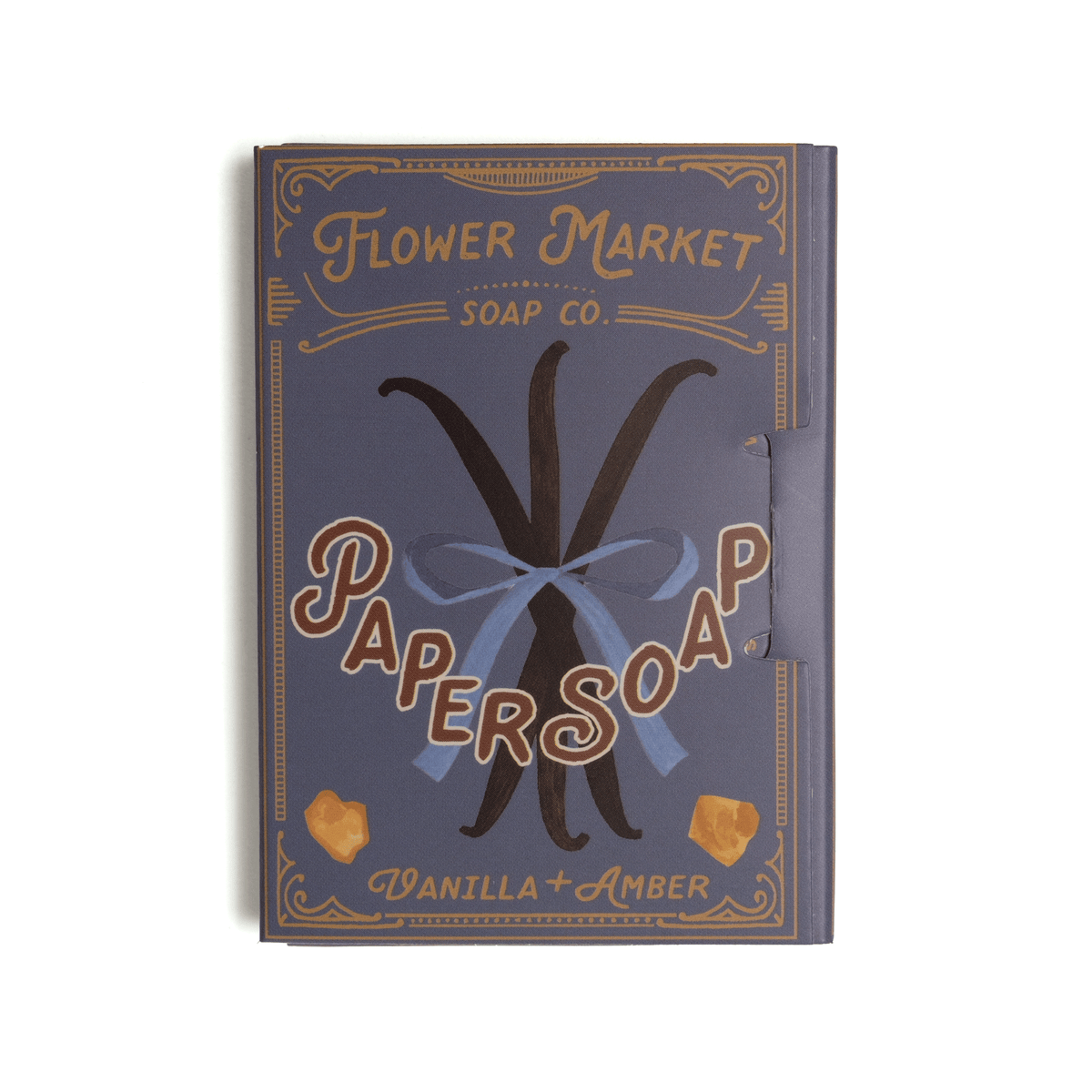Vanilla Amber Paper Soap Travel Sheets 50 Count
