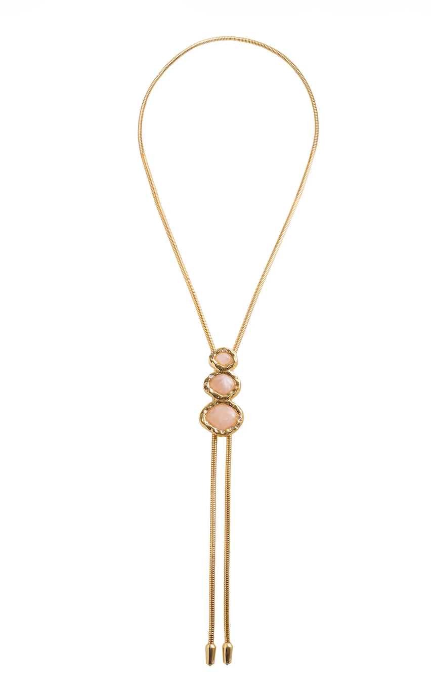 Bolo Pull Through Lariat Necklace, 42 Inch