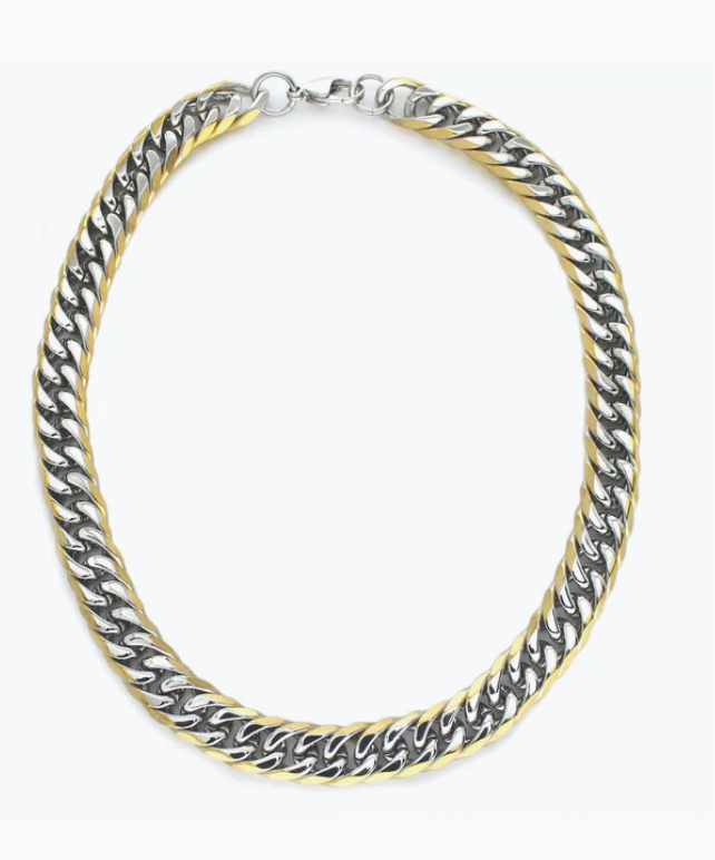 Maximize Chunky Waterproof Stainless Steel Necklace