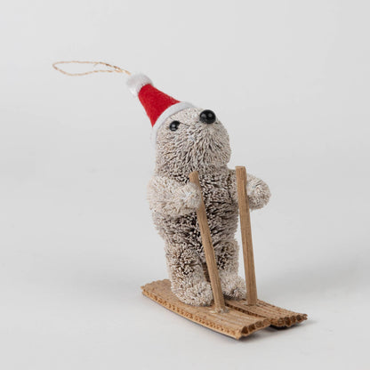 Gus the Ski Bear Ornament