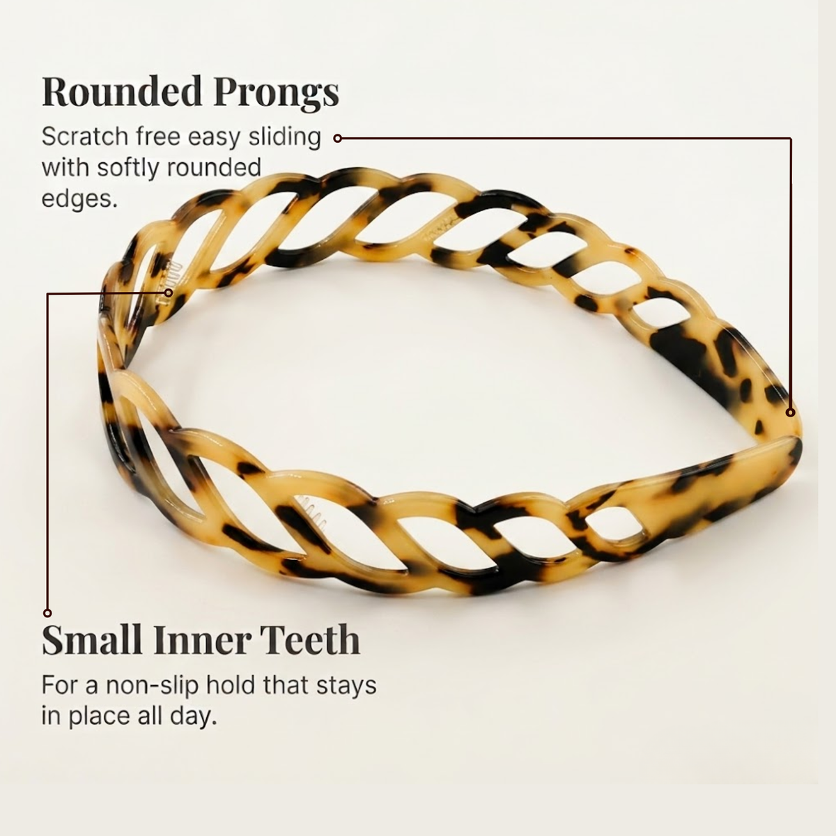 Moeni Twist Chain Link Headband