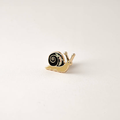 Garden Snail Hard Enamel Lapel Pin