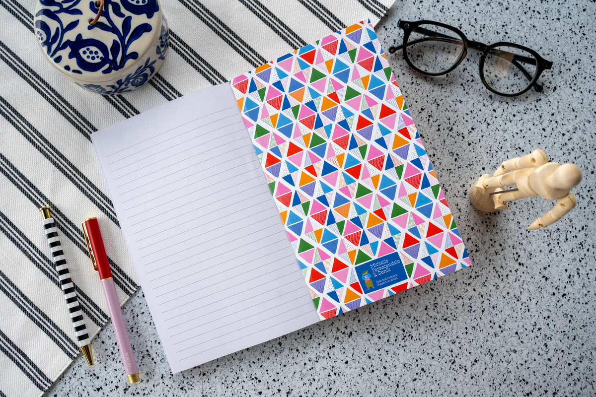 Paris Pups Layflat Notebook