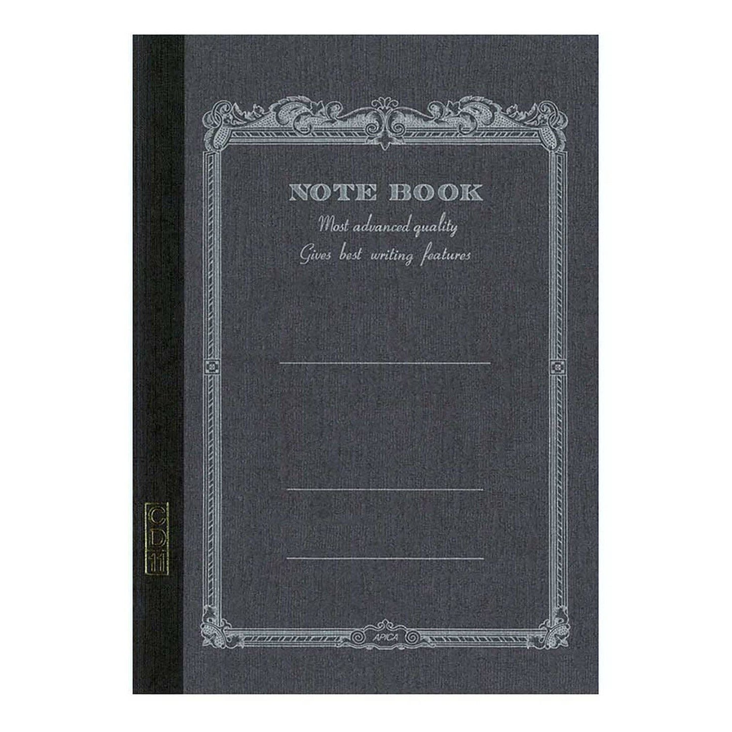 Vintage Inspired Lay-Flat Lined Notebook - 6.9" x 9.8"