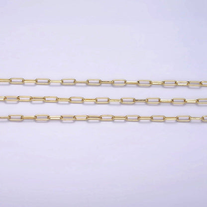 Paperclip Layering Chain Necklace