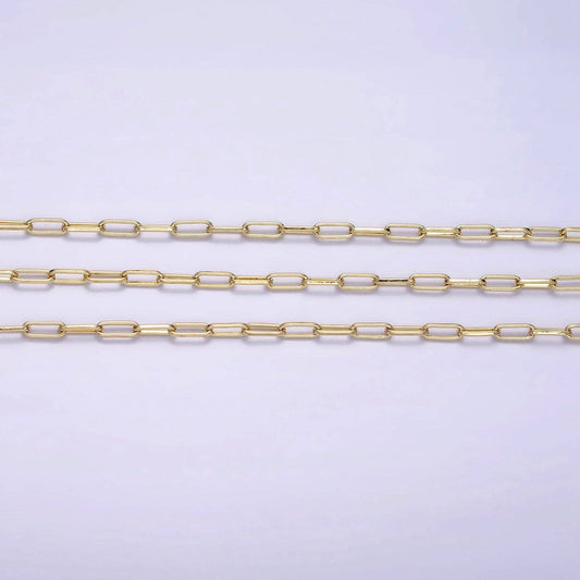 Paperclip Layering Chain Necklace