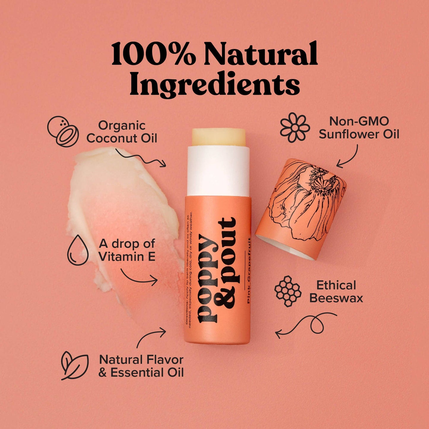 Lip Balm : Pink Grapefruit