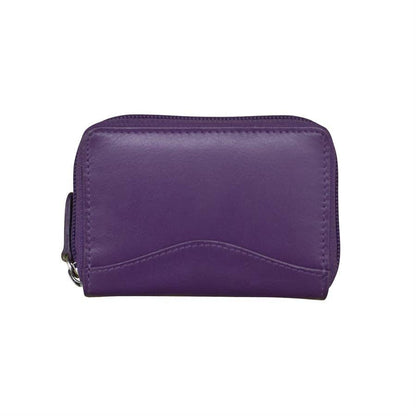Leather Accordion Card Holder