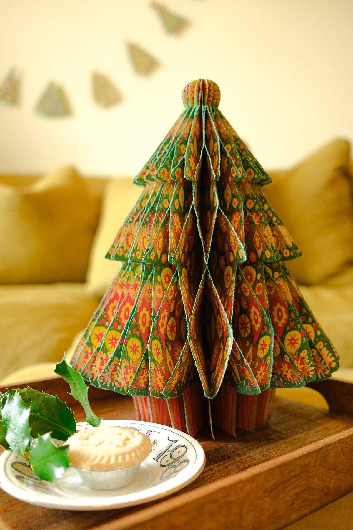 Christmas Tree Honeycomb Paper Decoration
