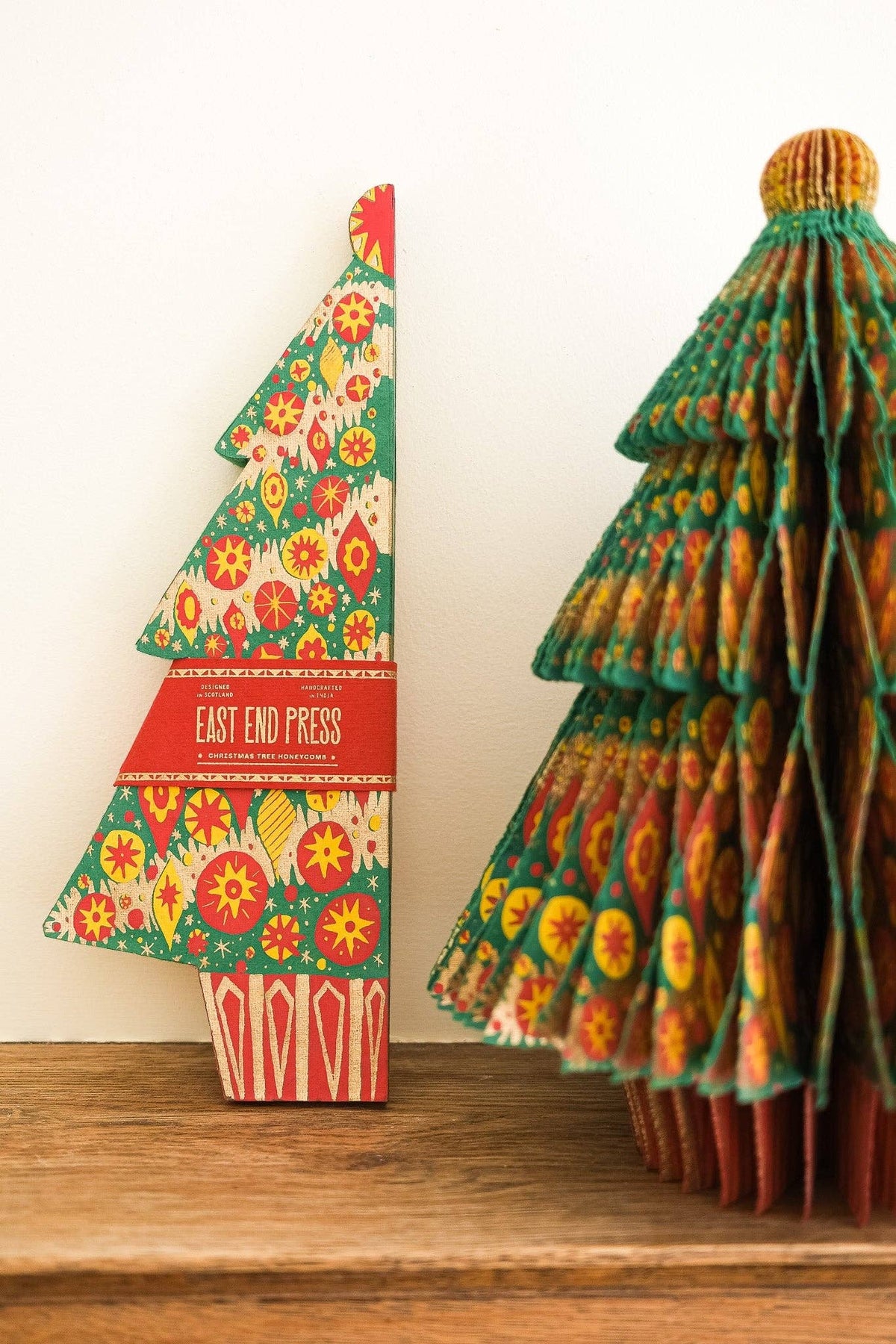 Christmas Tree Honeycomb Paper Decoration