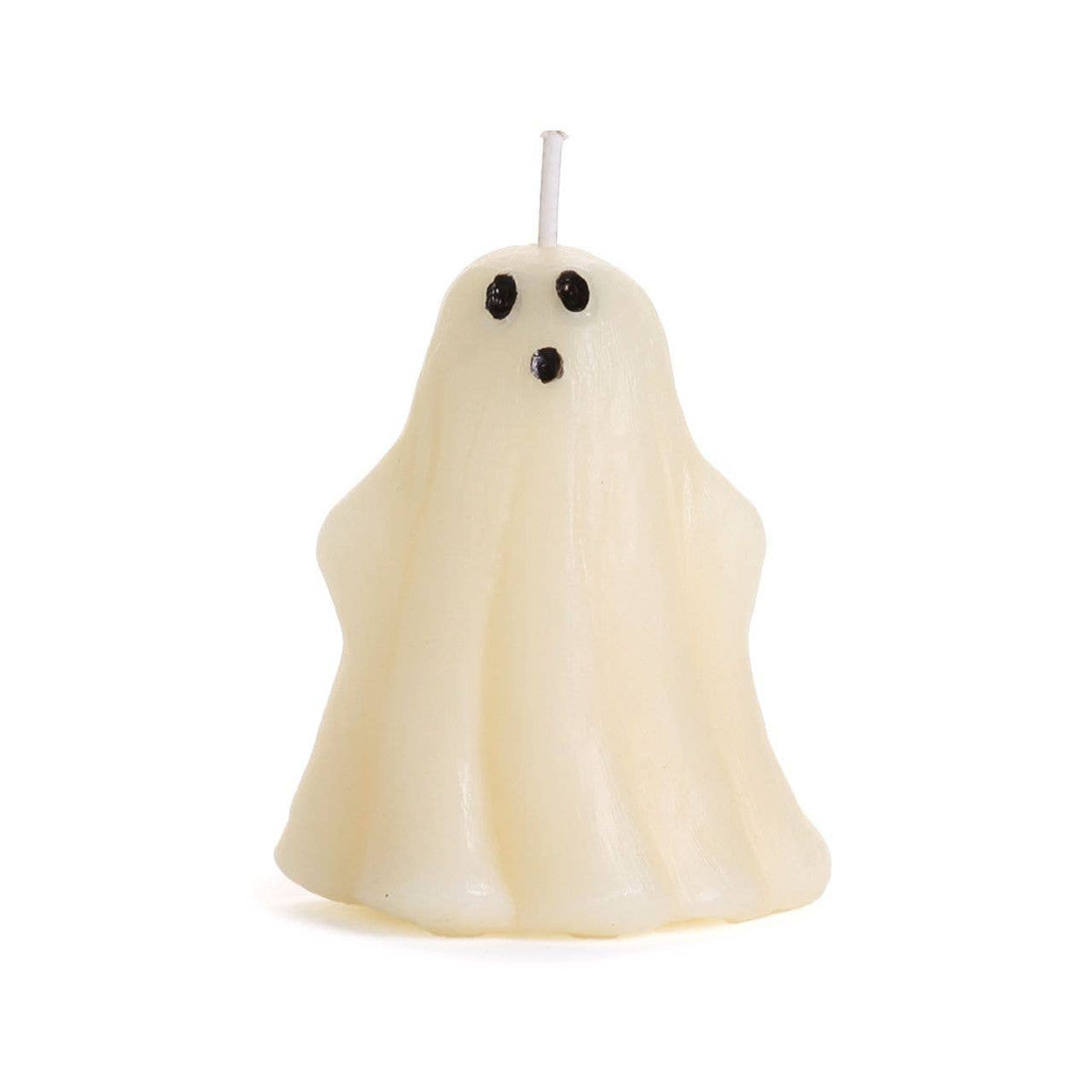 Beeswax Ghost Candle Handmade Halloween Decor