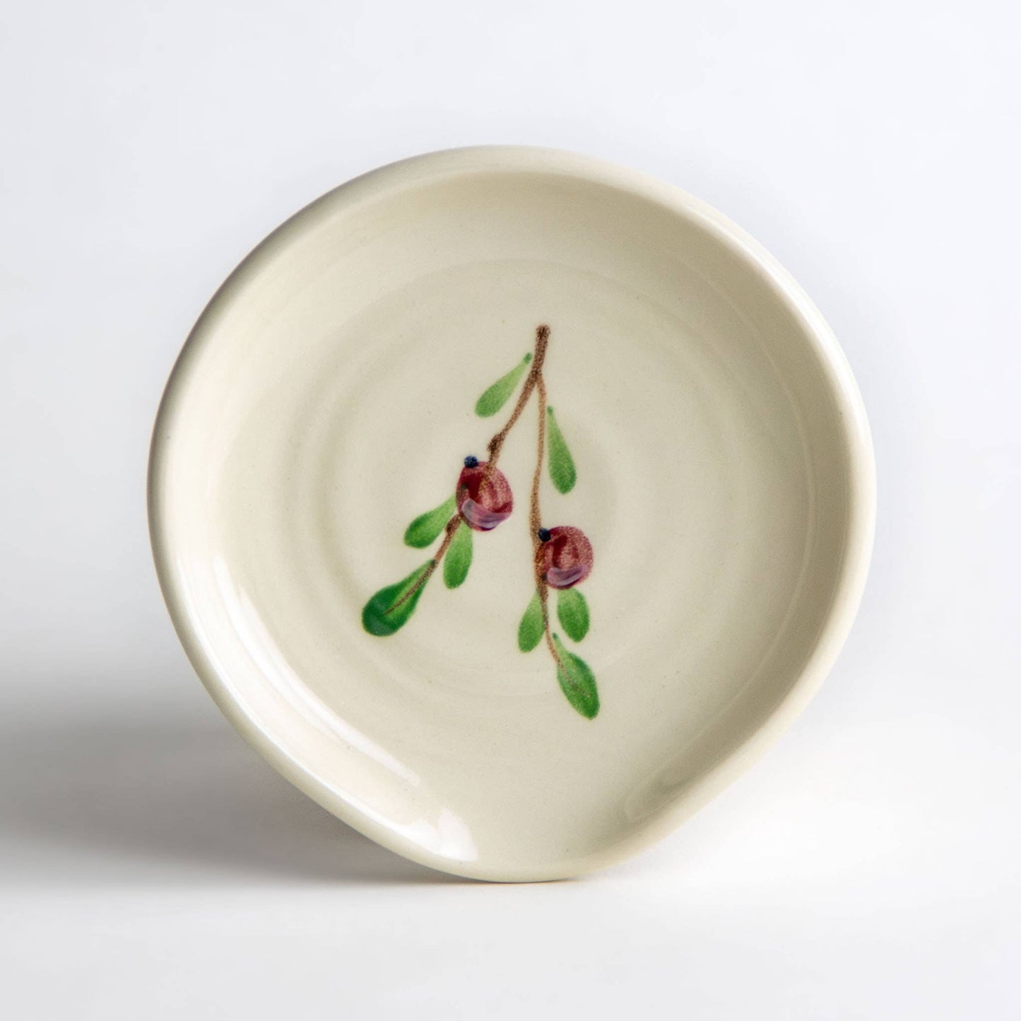 Handcrafted Stoneware Spoon Rest