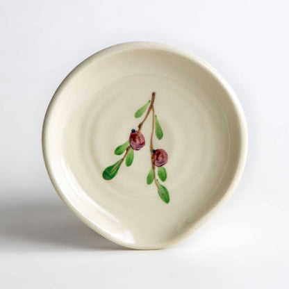 Handcrafted Stoneware Spoon Rest