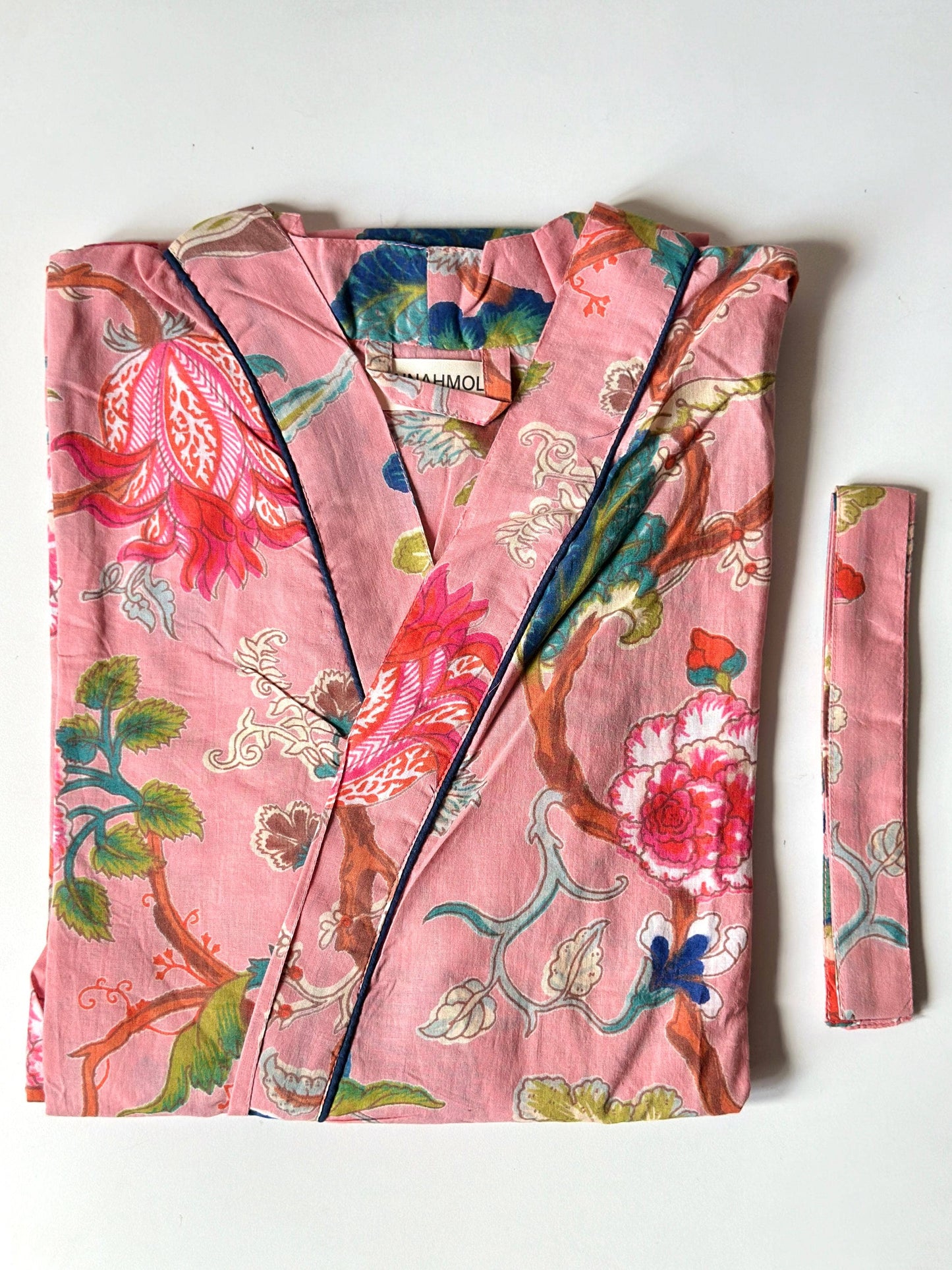 Soft Pure Cotton Kimono Robe