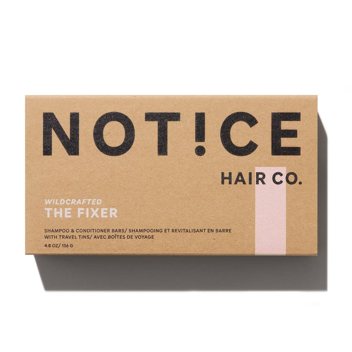 Fixer Shampoo & Conditioner Bar Travel Set