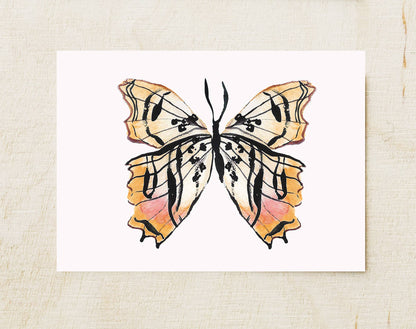 Butterfly Watercolor Art Print