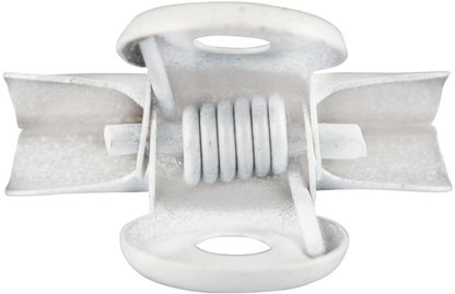 White Metal Bulldog Clips, 25 Pack